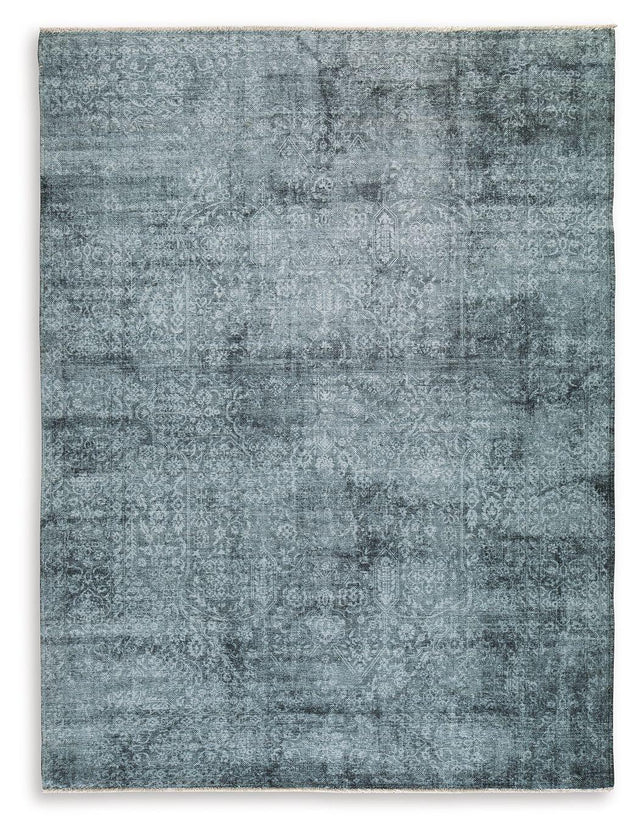 Ashley Rhysill Large Rug - Teal