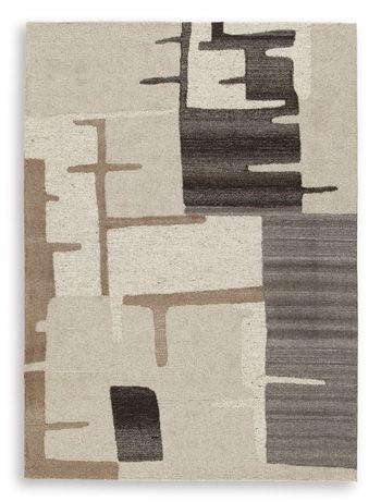 Ashley Kencher Medium Rug - Beige/Brown