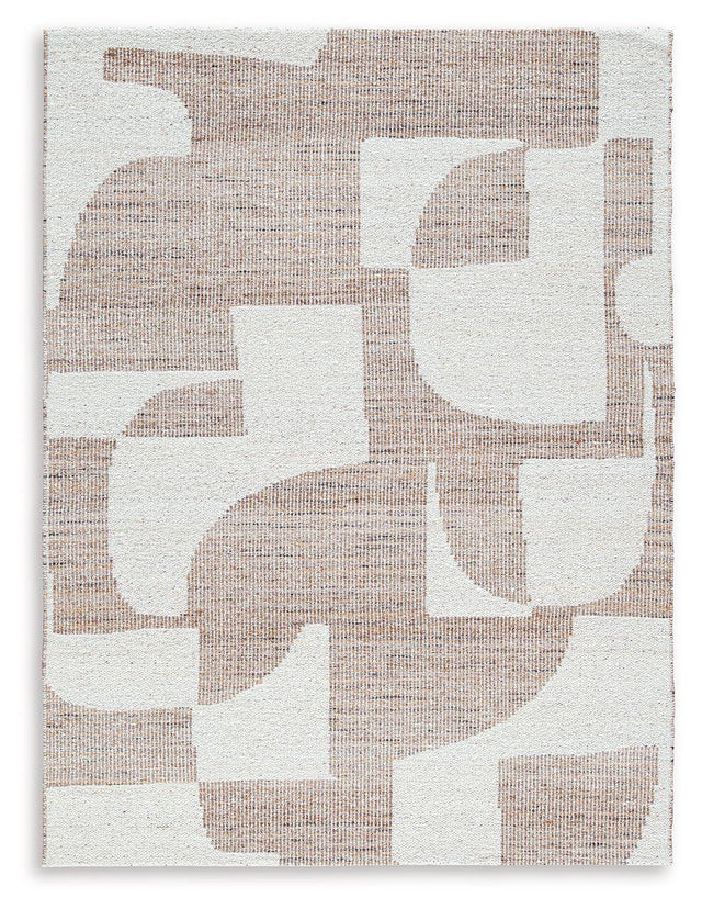 Ashley Brynnfield Large Rug - Beige/Brown