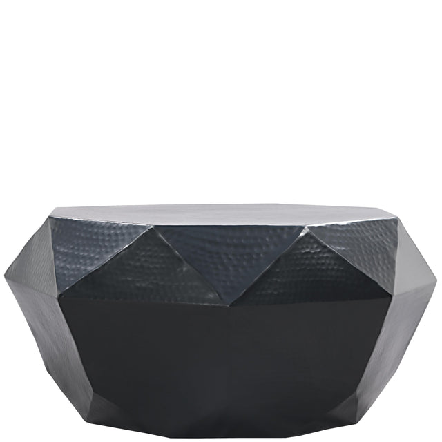 Riverside Furniture Briar - Drum Cocktail Table - Pitch Black