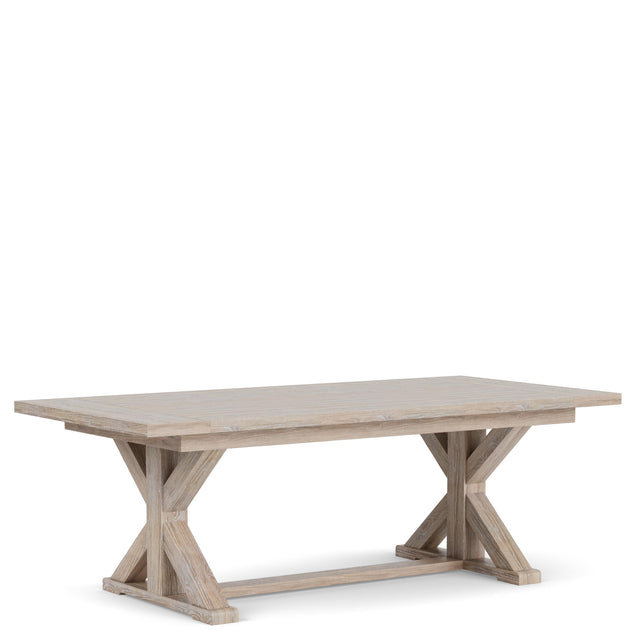 Riverside Furniture Rosalie - Trestle Table - Natural