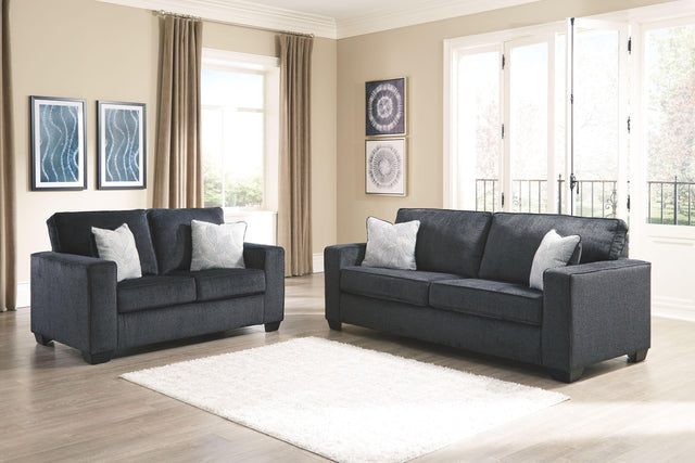 Ashley Altari - Slate - 2 Pc. - Sofa, Loveseat