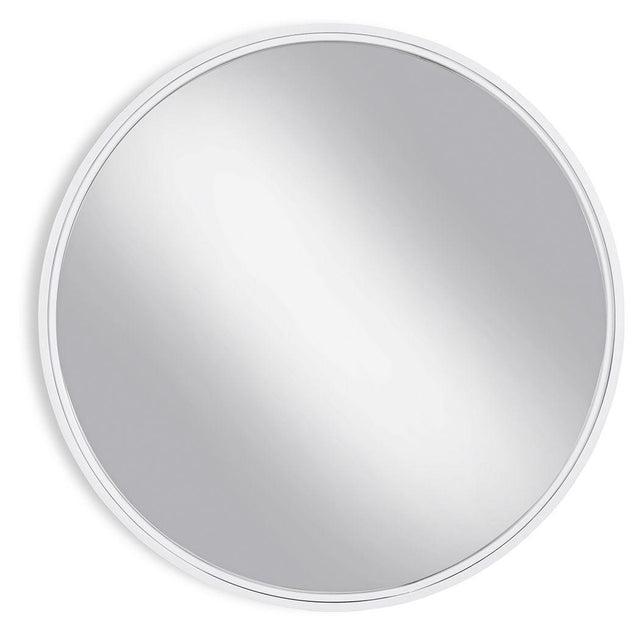 Ashley Brocky Accent Mirror - White