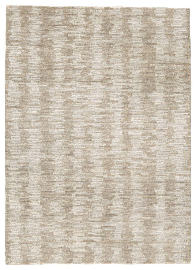 Ashley Abanlane Medium Rug - Brown/Cream