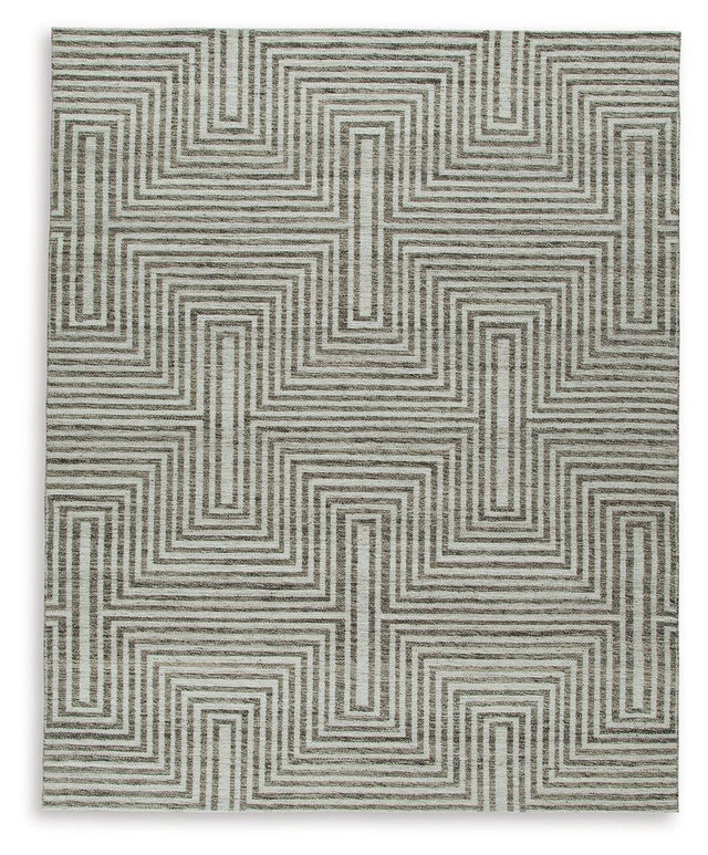 Ashley Jossen Large Rug - Ivory/Gray