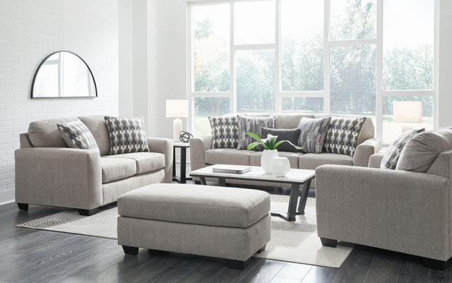 Ashley Avenal Park - Flannel - 4 Pc. - Sofa, Loveseat, Chair And A Half, Ottoman