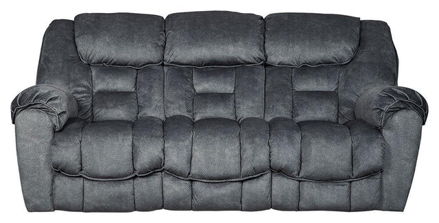 Ashley Capehorn Reclining Sofa - Granite