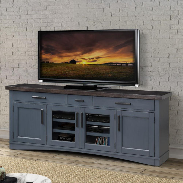 Parker House Americana Modern - TV Console (76") - Denim