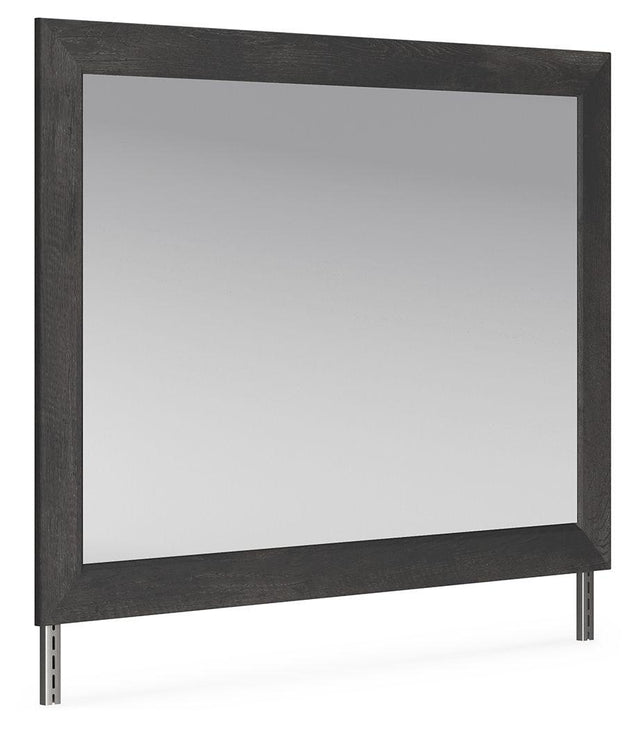 Ashley Nanforth Bedroom Mirror - Graphite