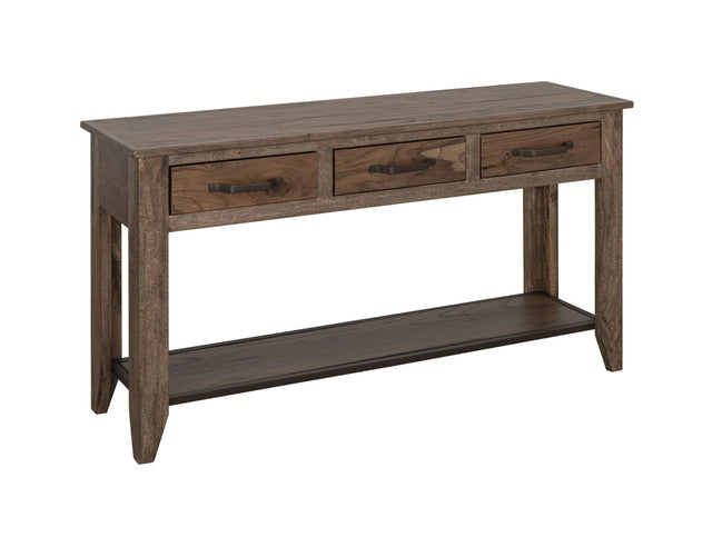 International Furniture Direct Natural Teca - Sofa Table - Brown