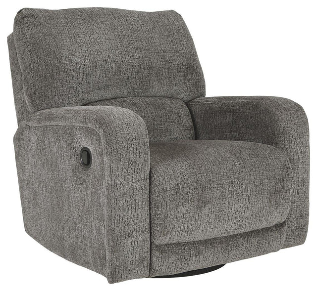 Ashley Wittlich Swivel Glider Recliner - Slate