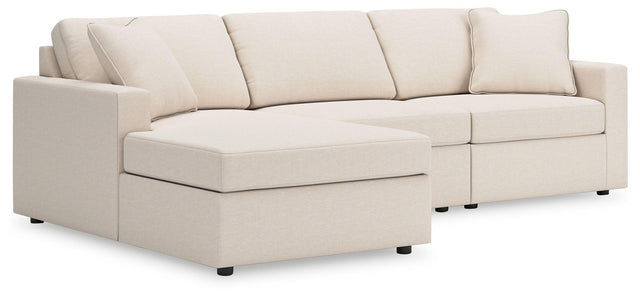 Ashley Modmax - Oyster - 3-Piece Sectional With Laf Corner Chaise