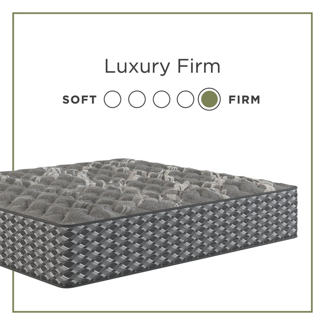 Tempur Sealy Sherwood - Oasis Luxury Firm Hybrid Latex Mattress - Full