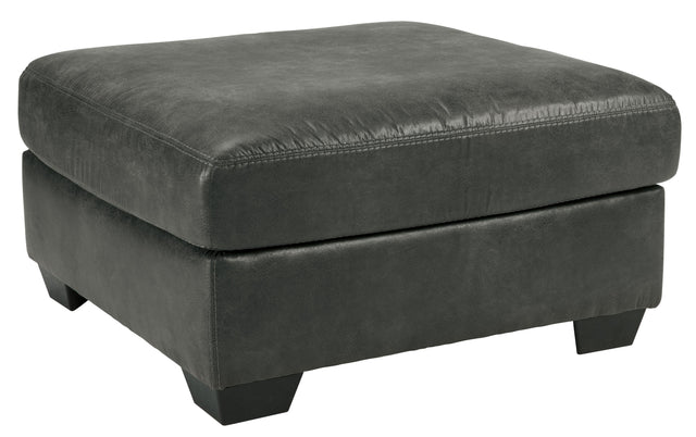 Ashley Fallston Oversized Accent Ottoman - Slate