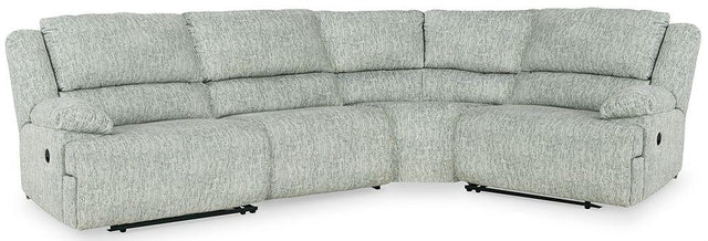 Ashley Mcclelland - Gray - 4-Piece Reclining Sectional