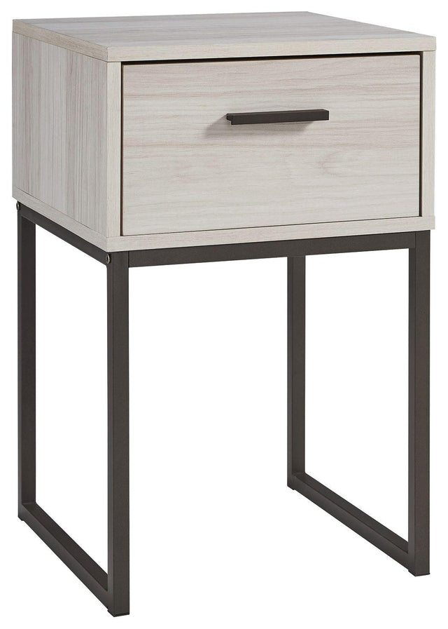Ashley Socalle One Drawer Night Stand - Light Natural