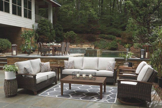 Ashley Paradise Trail - Medium Brown - 3 Pc. - Lounge Set