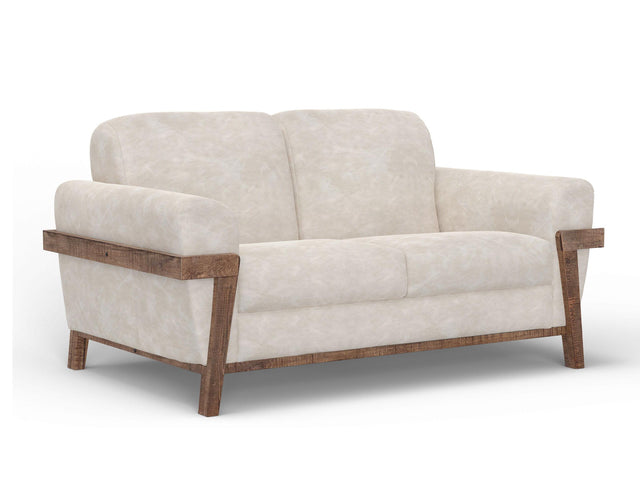 International Furniture Direct Loft Brown - Loveseat - Marfil