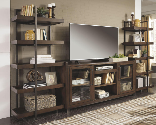 Ashley Starmore - Brown - 3 Pc. - Entertainment Center - 70" TV Stand