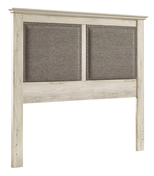 Ashley Cambeck King UPH Panel Headboard - Whitewash