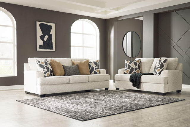 Ashley Heartcort - Quartz - 2 Pc. - Sofa, Loveseat