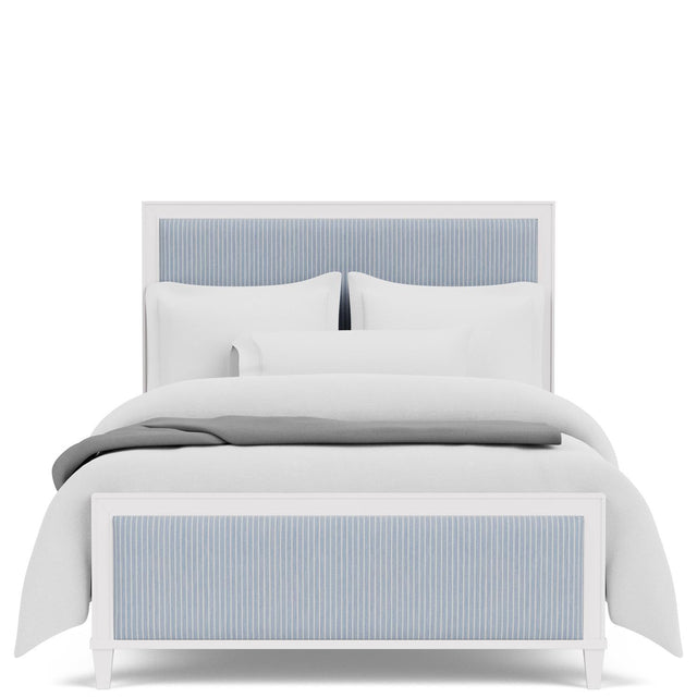 Riverside Furniture Rosalie - Full Upholstered Bed - Blue / White