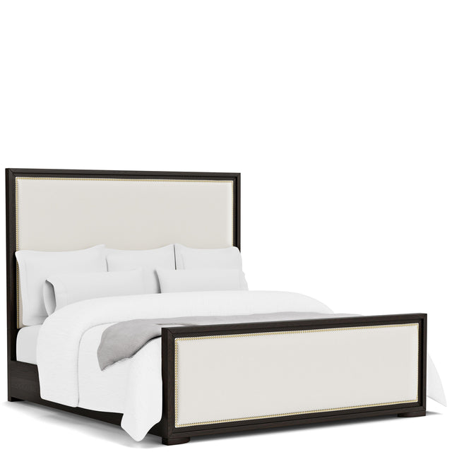 Riverside Furniture Lydia - Queen Upholstered Bed - White