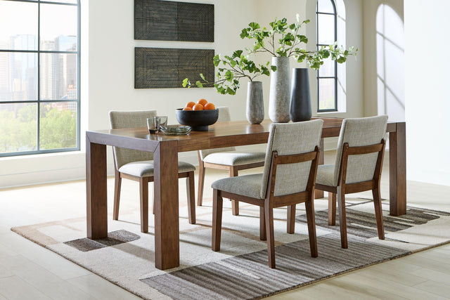 Ashley Kraeburn - Brown - 5 Pc. - Rectangular Dining Table, 4 Chair