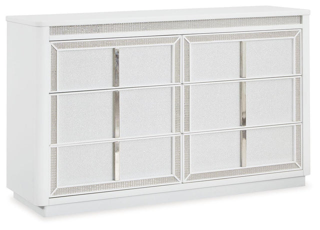 Ashley Chalanna Dresser - White