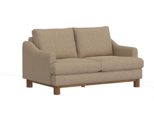 International Furniture Direct Olimpia - Loveseat - Brown Camel