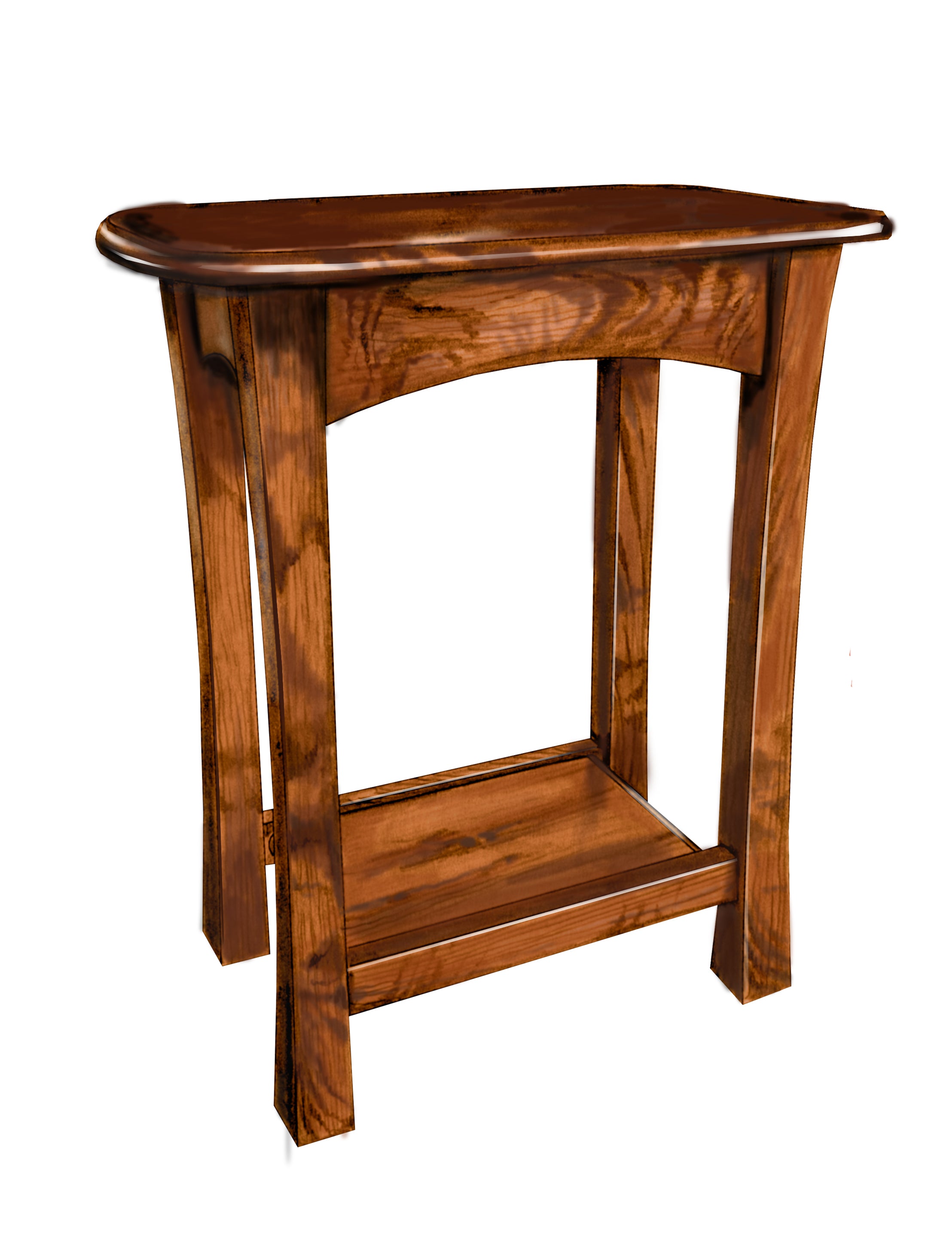Amish Greenfield Style Small End Table Big Barn Home Center