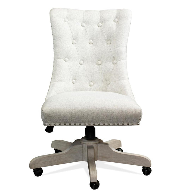 Riverside Furniture Maisie - Upholstered Desk Chair - Champagne