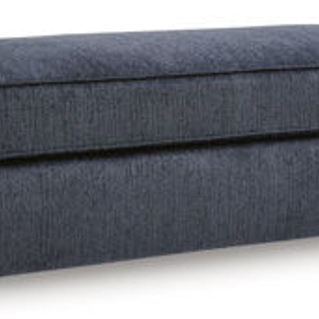 Ashley Albar Place Oversized Accent Ottoman - Cobalt