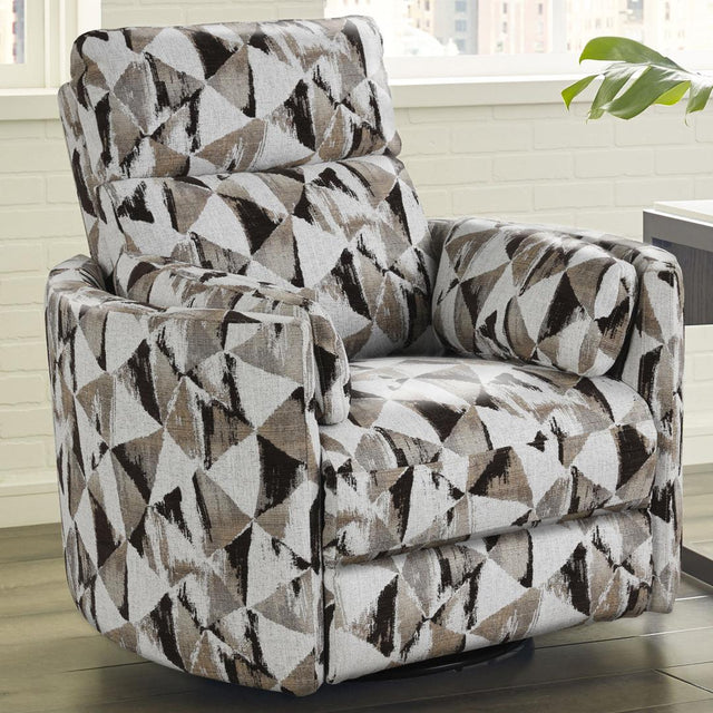 Parker House Radius - Power Swivel Glider Recliner - Optics Brownstone