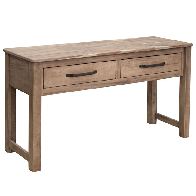 International Furniture Direct Natural Parota - Sofa Table