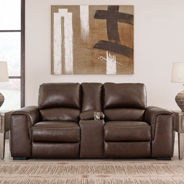 Ashley Alessandro PWR REC Loveseat/CON/ADJ HDRST