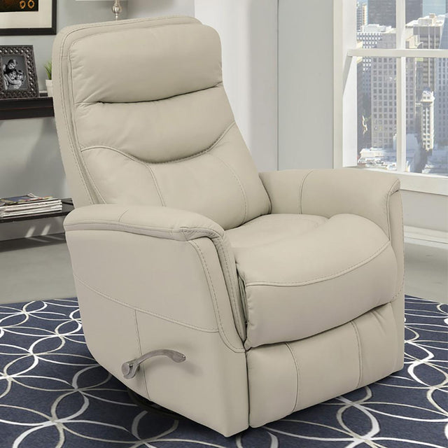 Parker House Gemini - Manual Swivel Glider Recliner - Ivory