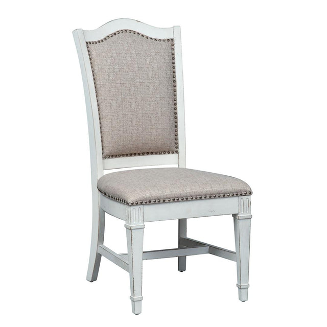 Liberty Furniture Abbey Park - Upholstered Side Chair - White