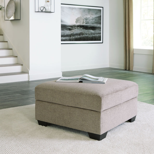 Ashley Creswell Ottoman With Storage