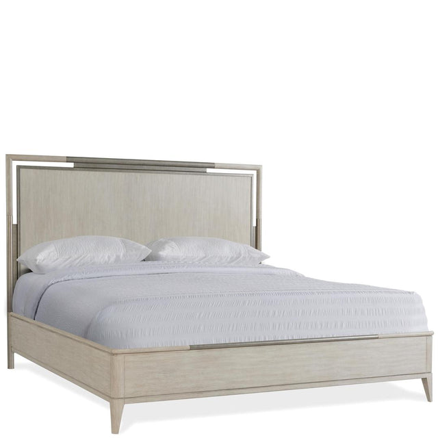 Riverside Furniture Maisie - King Panel Bed - Champagne