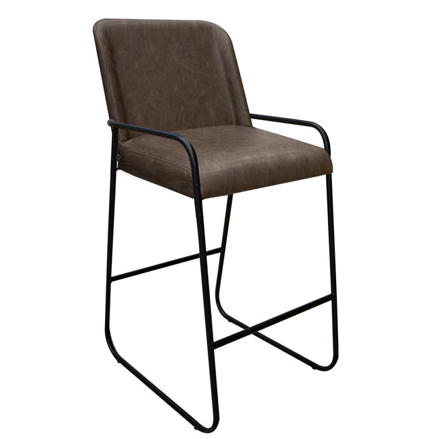 International Furniture Direct Comala - Bar Stool - Hickory / Black