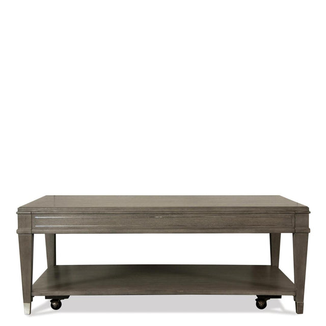 Riverside Furniture Dara Two - Rectangle Cocktail Table - Gray Wash