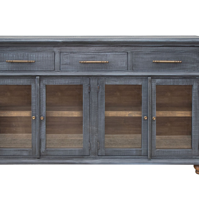 International Furniture Direct Vintage - Console - Translucent Blue