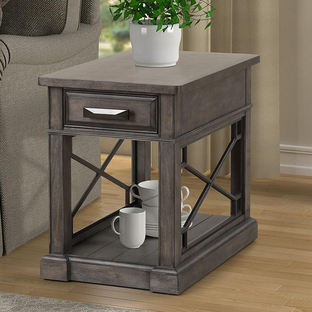 Parker House Sundance - Chairside Table - Smokey Grey