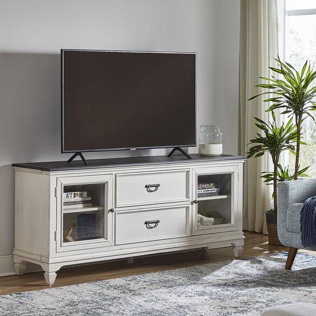 Liberty Furniture Allyson Park - Entertainment TV Stand - White