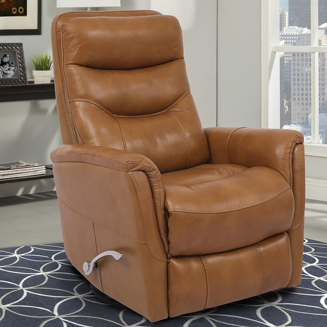 Parker House Gemini - Manual Swivel Glider Recliner - Butterscotch