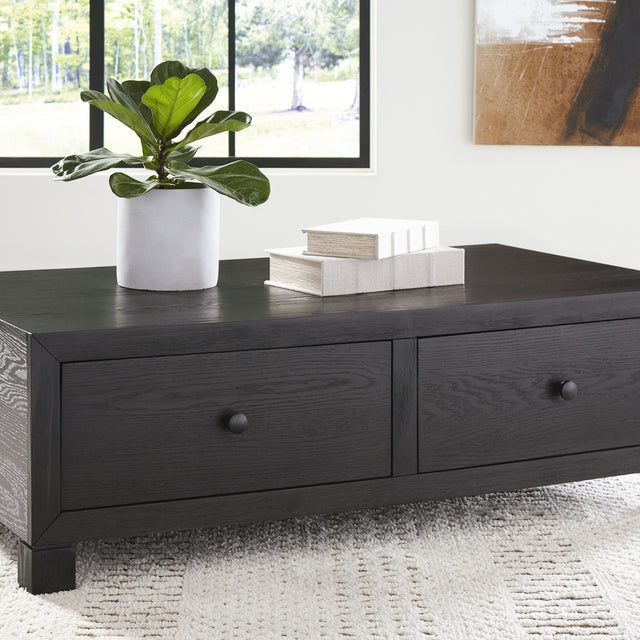 Ashley Foyland Cocktail Table with Storage