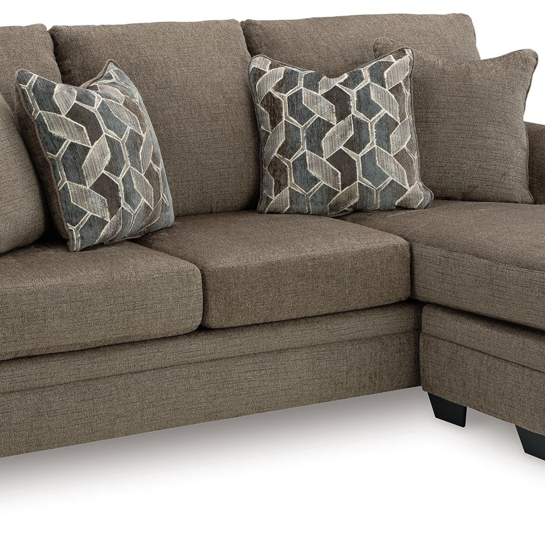 Braxlin charcoal sofa chaise online