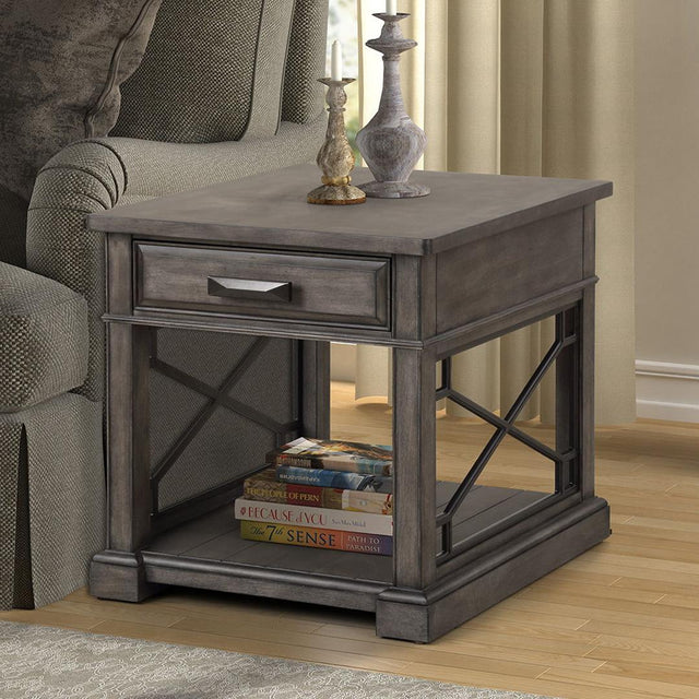 Parker House Sundance - End Table - Smokey Grey