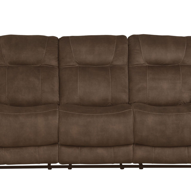 Parker House Cooper - Manual Triple Reclining Sofa - Shadow Brown